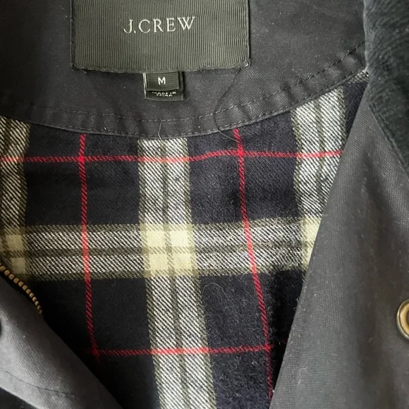 J. Crew Waxed Cotton Two-Tone Chore Coat - Picture 3 of 5